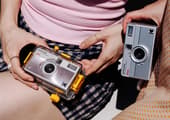 Film camera Kodak Ektar H35N Half Frame Film Camera Premium Kit Glazed Orange — фото 3