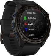 Смарт-годинник Garmin Descent Mk3i 51mm Carbon Gray DLC Titanium with Black Silicone Band (010-02752-10/11) — фото 2