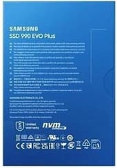 SSD накопичувач Samsung 990 EVO Plus 2 TB (MZ-V9S2T0BW) — фото 2