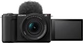 Компактний фотоапарат зі змінним об'єктивом Sony ZV-E10 Kit 16-50mm Black (ILCZVE10LB.CEC) — фото 2
