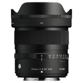 Ширококутний об'єктив Sigma 15mm f/1.4 DC Contemporary Sony E