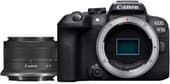 Бездзеркальний фотоапарат Canon EOS R10 Kit RF-S 18-45mm IS STM Black (5331C047) — фото 1