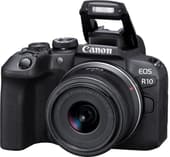 Бездзеркальний фотоапарат Canon EOS R10 Kit RF-S 18-45mm IS STM Black (5331C047) — фото 3