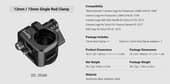 12mm/15mm One SmallRig Clamp (3598) — фото 4