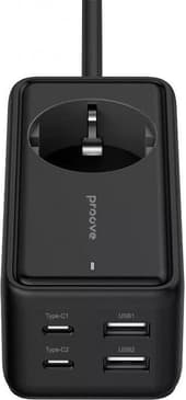 Мережевий фільтр Proove Power Strip Homester PD-03 1AC 65W (2 Type-C + 2USB) — фото 2