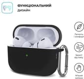 Чохол ArmorStandart Hang Case для Apple AirPods Pro 2 Black (ARM68601) — фото 2