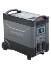 Зарядна станція Allpowers R4000 3600Wh 4000W Portable Power Station LiFePO4 (AP-SS-011-BLA-EU) — фото 1