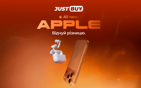 All new Apple. Відчуй різницю