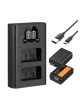Комплект акумуляторів K&F Concept 1600mAh EN-EL25 EN-EL25A Battery and Charger Set, 2 Pack (KF28.0031)