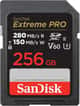 Карта пам'яті SanDisk 256 GB SDXC Extreme Pro UHS-II U3 V60 Class 10 (SDSDXEP-256G-GN4IN)