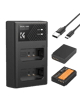 K&F Concept LP-E10 Battery and Charger Set with Dual Slot Charger (KF28.0028)