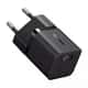 Baseus GaN5 Mini Fast Charger Type-C 25W (З кабелем Type-C to Type-C 100W 1m) - Black