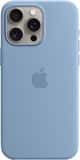 Apple iPhone 15 Pro Max Silicone Case with MagSafe - Winter Blue (MT1Y3)