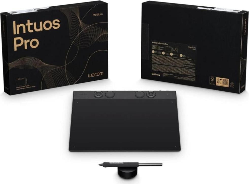 Графічний планшет Wacom Intuos Pro M 2025 (PTK670K0B) — фото 2
