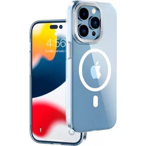 Чехол WIWU MCC-101 Magnetic Crystal Series для iPhone 14 Pro (Transparent) — фото 3