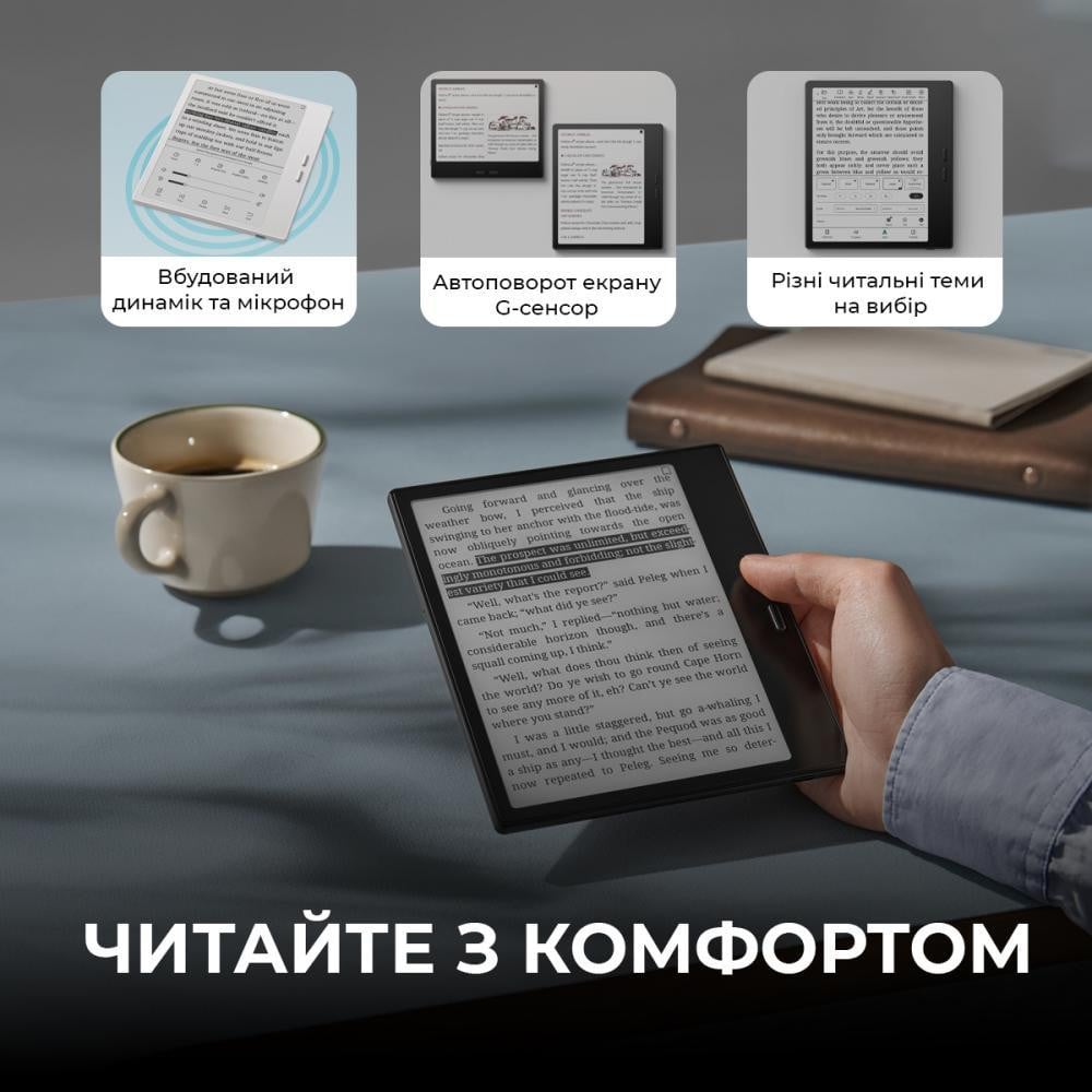 Електронна книга BOOX Go Color 7 (2nd Gen) Black — фото 3