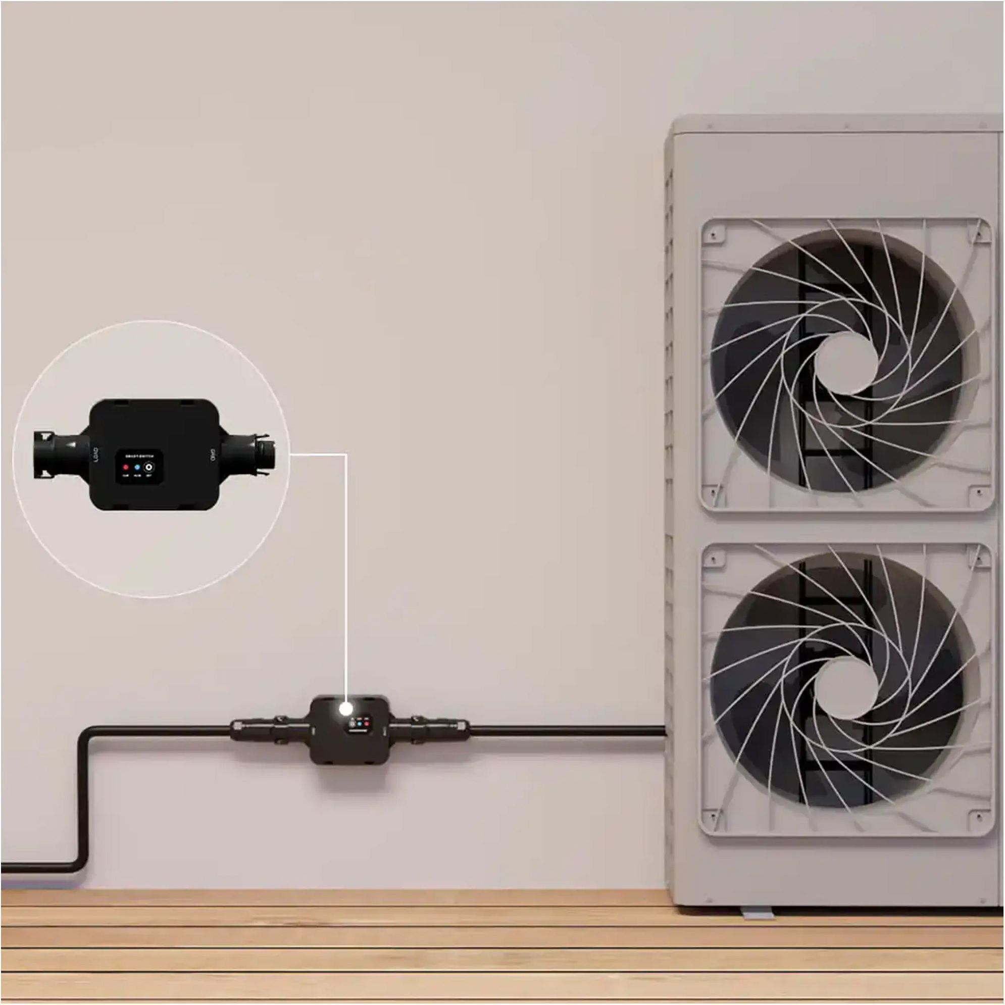 Вимикач Deye Бездротовий вимикач SUN-SMART-SWITCH01P3 25A, 3-Ph, LoRa — фото 4
