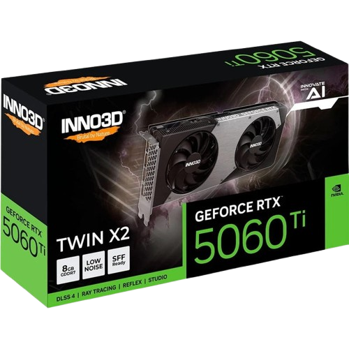 Видеокарта INNO3D GeForce RTX 5060 Ti 8GB TWIN X2 (N506T2-08D7-193075N) — фото 3