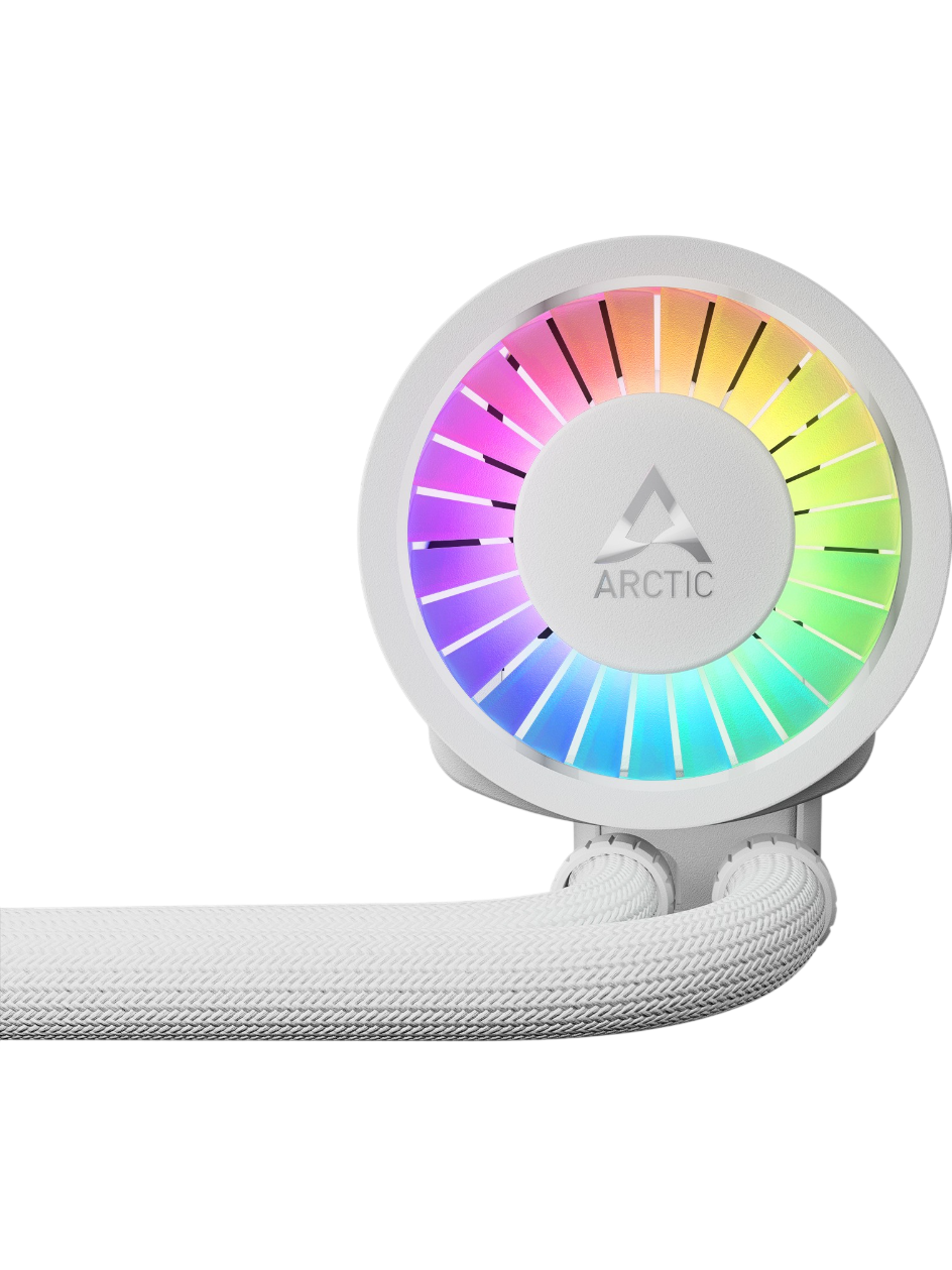 Водяне охолодження Arctic Liquid Freezer III Pro 420 A-RGB White (ACFRE00189A) — фото 4